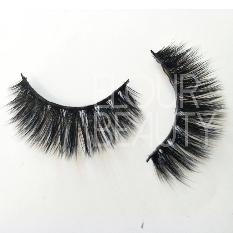 3D faux mink volume eyelashes private label  wholesale ED31